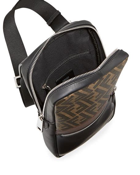 fendi mens laptop bag|Fendi sling bag for men.